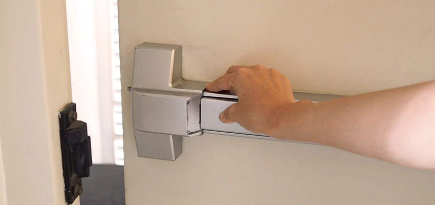 Roller Gate Panic Bar Installation in Porterville, California